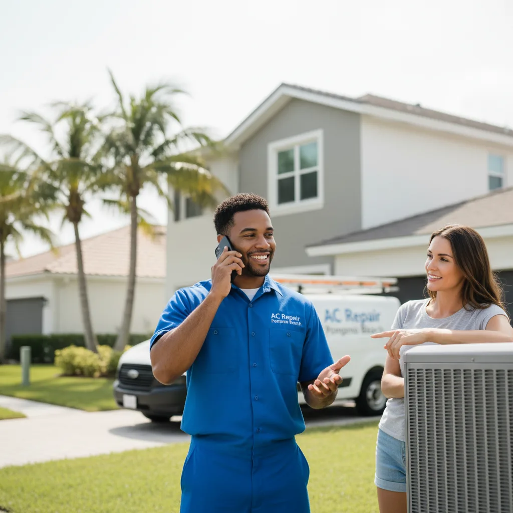 AC Repair Pompano Beach customer support in Roxbury Crossing